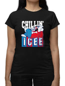 Officially Licensed ICEE Relaxed Chill Mode - Bear Fun Graphic Women's T-shirt
