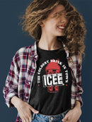 Officially Licensed ICEE Frosty Wave Delight - Coldest Drink Town Graphic Women's T-shirt