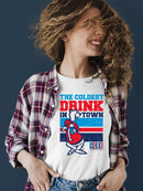 Officially Licensed ICEE Surf's Up Wave  - Wave Rider Graphic Women's T-shirt