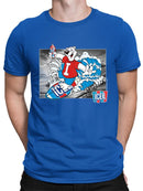 Officially Licensed ICEE Surfing Cool Bear - Arctic Wave Chill Graphic Men's T-shirt