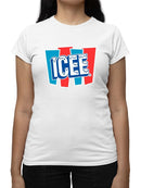 Officially Licensed ICEE Frosty Refresh Retro Graphic Women's T-shirt