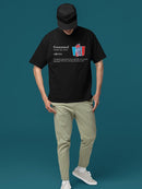 Officially Licensed ICEE Frozenated Chill - Perfectly Cool Slush Graphic Men's T-shirt