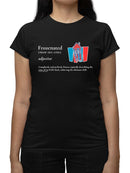 Officially Licensed ICEE Frozenated Chill - Perfectly Cool Slush Graphic Women's T-shirt