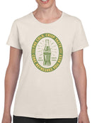 Officially Licensed Coca-Cola Ice Cold Vintage Bottle Graphic Women's T-shirt
