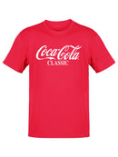 Officially Licensed Coca-Cola Classic Vintage Logo Graphic Women's T-shirt