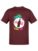 Officially Licensed Coca-Cola Retro Enjoy Coke Bottle Graphic Women's T-shirt