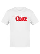 Officially Licensed Coca-Cola Enjoy Coke - Classic Retro Graphic Logo Women's T-shirt