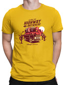 Officially Licensed Coca-Cola Highway Adventure Van - Desert Classic Graphic Men's T-shirt