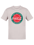 Officially Licensed Coca-Cola Drink Vintage Thirst Quenching Logo Men's T-shirt