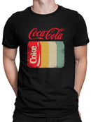 Officially Licensed Coca-Cola Vintage Cans Retro Pop Art Men's T-shirt