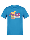 Officially Licensed Coca-Cola   Sunset Waves Vintage Graphic Men's T-shirt