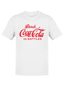 Officially Licensed Coca-Cola Retro Bottle Logo Design Women's T-shirt