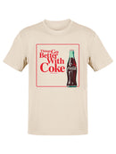 Officially Licensed Coca-Cola "Things Go Better With Coke" Women's T-shirt