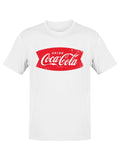 Coca-Cola Official Licensed Vintage Logo Banner Women's T-shirt