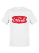 Coca-Cola Official Licensed Vintage Logo Banner Women's T-shirt