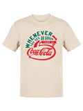 Officially Licensed Coca-Cola Vintage Arrow Logo Design Women's T-shirt