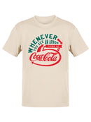 Officially Licensed Coca-Cola Vintage Arrow Logo Design Women's T-shirt