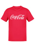 Officially Licensed Coca-Cola Classic Logo Distressed Design Women's T-shirt