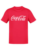 Officially Licensed Coca-Cola Classic Logo Distressed Design Women's T-shirt