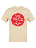 Officially Licensed Coca-Cola Vintage Crown Logo Design Women's T-shirt