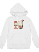 Officially Licensed Dubble Bubble Retro Whistle Ad Youth's Hoodie