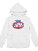 Officially Licensed Dubble Bubble Logo Youth's Hoodie