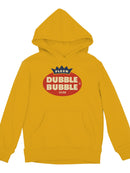 Officially Licensed Dubble Bubble Classic Gum Logo Youth's Hoodie