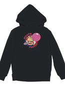 Officially Licensed Dubble Bubble What's Poppin' Gum Cartoon Youth's Hoodie