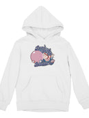 Officially Licensed Dubble Bubble Don't Burst Retro Design Youth's Hoodie