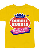 Officially Licensed Dubble Bubble Original Flavor Bubble Gum Logo Youth's T-shirt