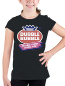Officially Licensed Dubble Bubble Original Flavor Logo Youth's T-shirt