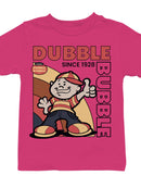 Officially Licensed Dubble Bubble Gum Vintage Poster Youth's T-shirt