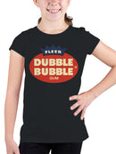 Officially Licensed Dubble Bubble Classic Gum Logo Youth's T-shirt