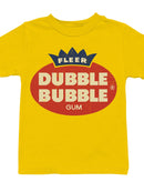 Officially Licensed Dubble Bubble Classic Gum Logo Youth's T-shirt