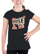 Officially Licensed Dubble Bubble Retro Whistle Ad Youth's T-shirt