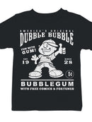 Officially Licensed Dubble Bubble Classic Advertisement Youth's T-shirt