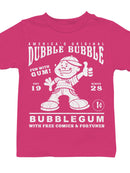 Officially Licensed Dubble Bubble Classic Advertisement Youth's T-shirt