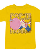 Officially Licensed Dubble Bubble Pop It Like It's Hot Bubble Gum Youth's T-shirt