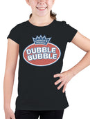 Officially Licensed Dubble Bubble Logo Design Youth's T-shirt