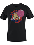 Officially Licensed Dubble Bubble What's Poppin' Vintage Gum Cartoon Women's T-shirt
