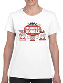 Officially Licensed Dubble Bubble Vintage Advertisement Women's T-shirt