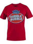 Officially Licensed Dubble Bubble Logo Men's T-shirt