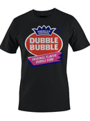 Officially Licensed Dubble Bubble Original Flavor Gum Logo Men's T-shirt