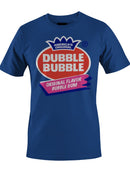 Officially Licensed Dubble Bubble Original Flavor Gum Logo Men's T-shirt