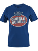 Officially Licensed Dubble Bubble Logo Design Men's T-shirt