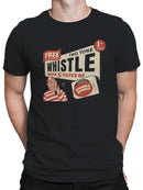 Officially Licensed Dubble Bubble Retro Whistle Ad Men's T-shirt