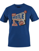 Officially Licensed Dubble Bubble Retro Whistle Ad Men's T-shirt