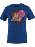Officially Licensed Dubble Bubble What's Poppin' Vintage Gum Cartoon Men's T-shirt