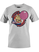 Officially Licensed Dubble Bubble What's Poppin' Vintage Gum Cartoon Men's T-shirt