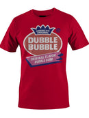 Officially Licensed Dubble Bubble Original Flavor Logo Men's T-shirt